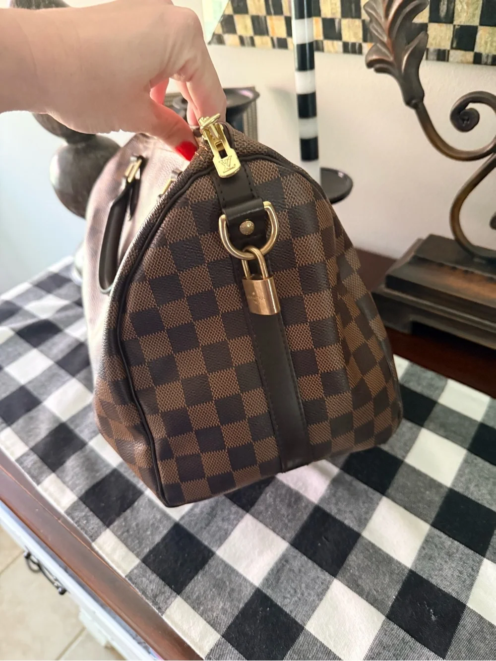 Louis Vuitton Speedy 30 bandouliere w strap